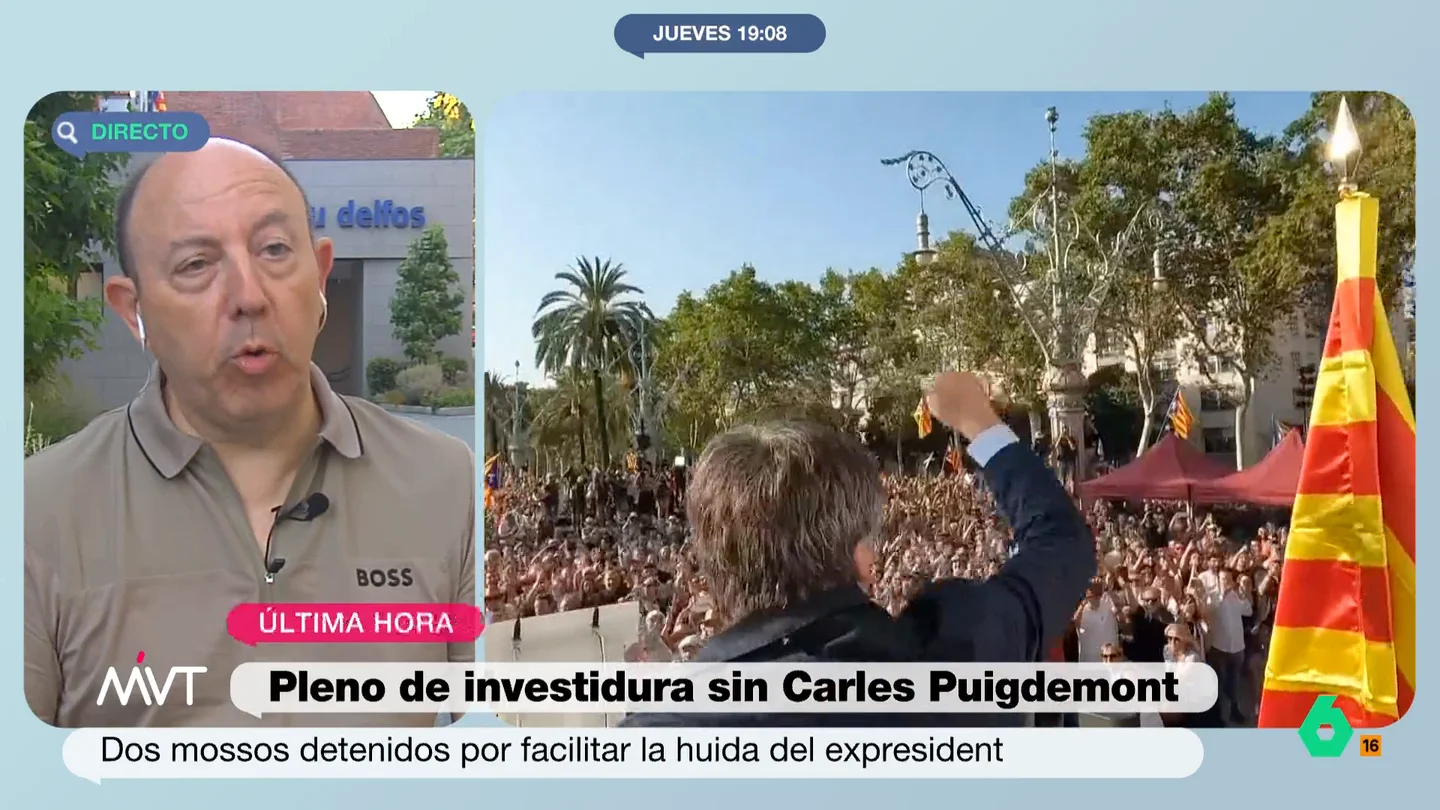 Gonzalo Bernardos valora cómo deja a España y Cataluña la desaparición de Puigdemont Gonzalo Bernardos valora cómo deja a España y Cataluña la desaparición de Puigdemont