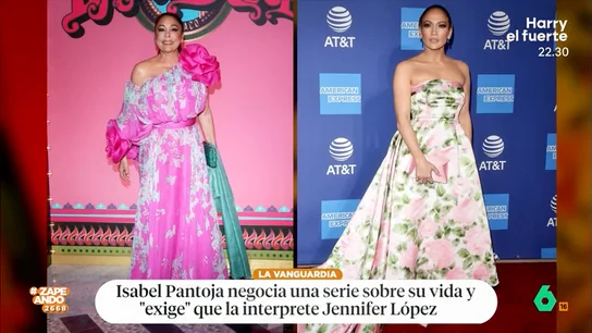 De JLo a Channing Tatum: así se imaginan los zapeadores el casting de la docuserie de Isabel Pantoja La tonadillera estaría escuchando las propuestas de varias productoras para desarrollar un proyecto audiovisual basado en su vida por el que podría recibir cuatro millones de euros.
