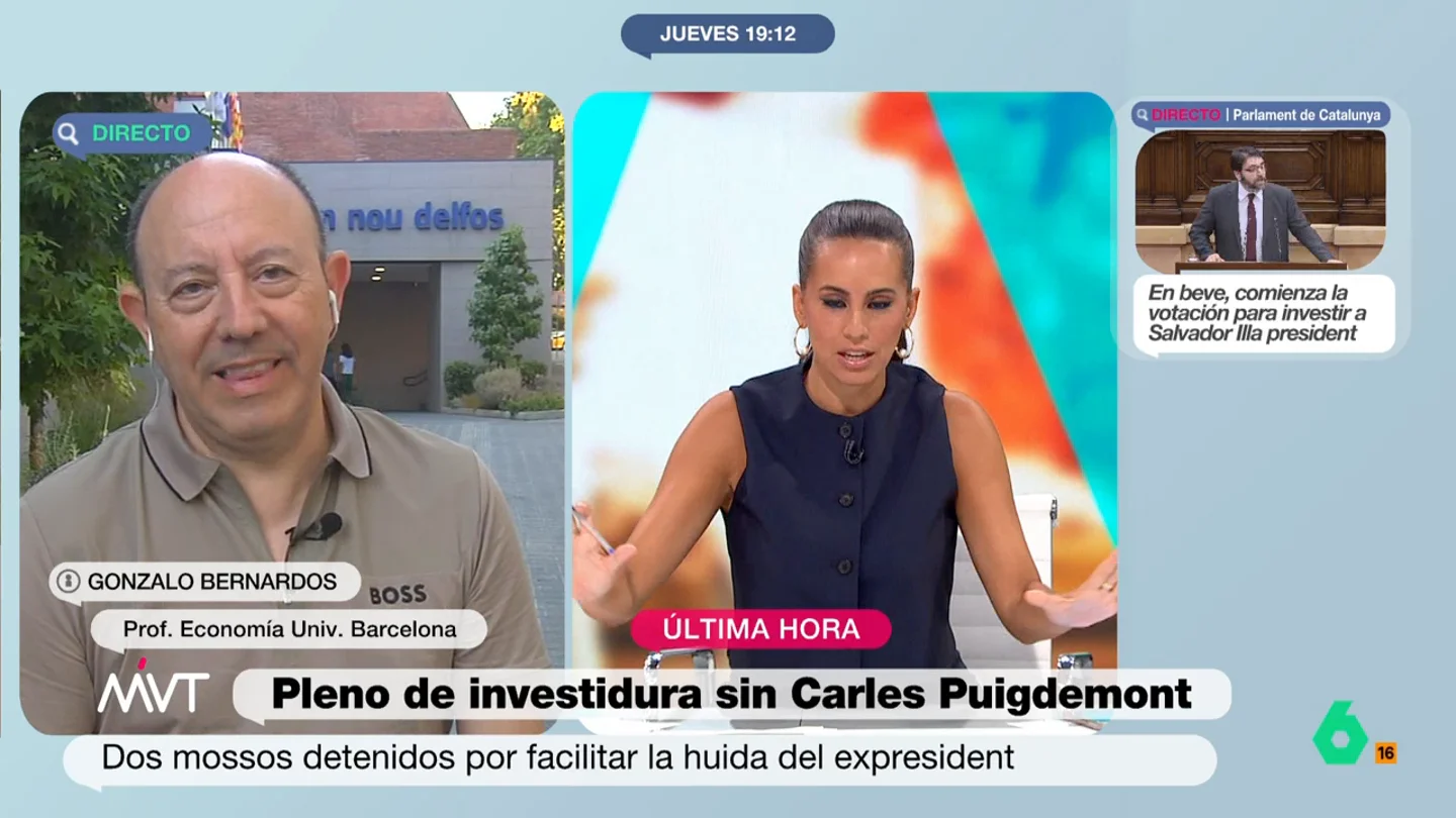 Gonzalo Bernardos pide a Salvador Illa que gobierne con su programa y no con el de ERC Gonzalo Bernardos pide a Salvador Illa que gobierne con su programa y no con el de ERC
