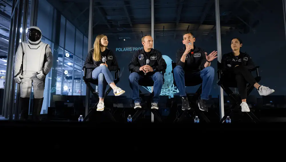 Miembros de la misión Polaris Dawn Miembros de la misión Polaris Dawn