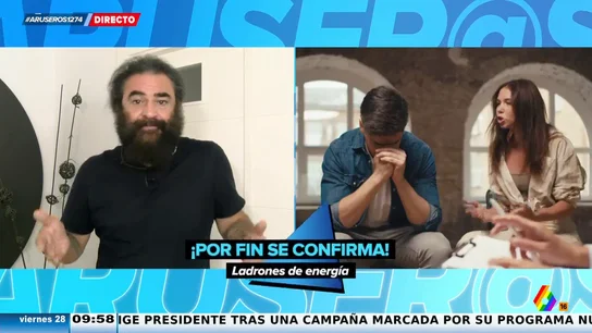 La reacción de El Sevilla tras conocer que un estudio confirma que hay personas que absorben la energía a otras La reacción de El Sevilla tras conocer que un estudio confirma que hay personas que absorben la energía a otras