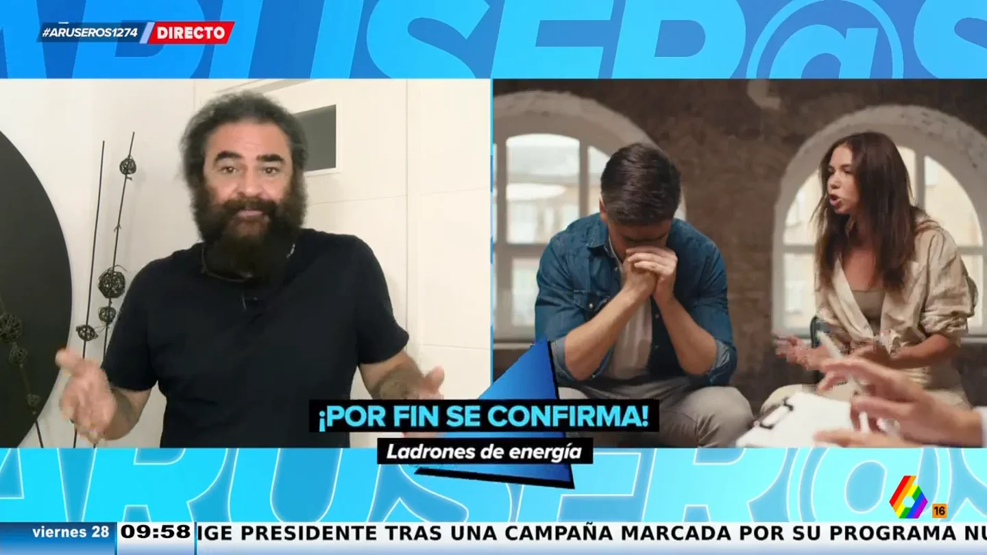 La reacción de El Sevilla tras conocer que un estudio confirma que hay personas que absorben la energía a otras La reacción de El Sevilla tras conocer que un estudio confirma que hay personas que absorben la energía a otras