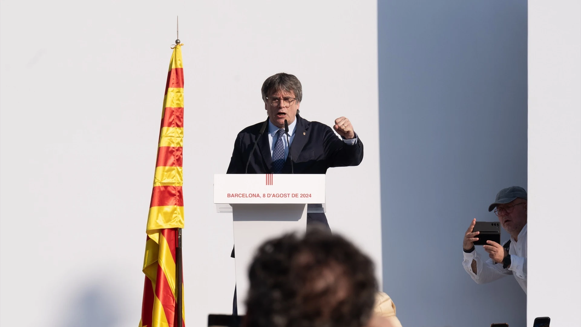 El expresidente de la Generalitat de Catalunya Carles Puigdemont.