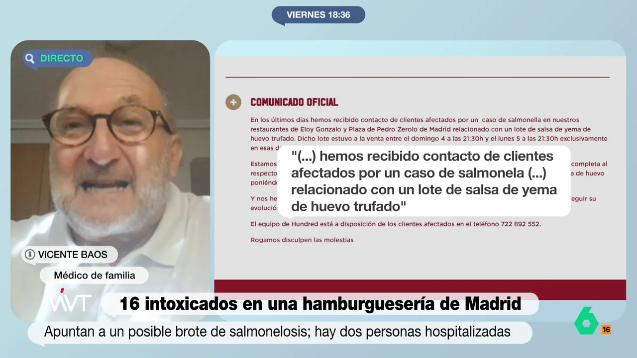 ¿Cómo evitar la salmonelosis? Un médico confiesa que "no hay que lavar el huevo antes de usarlo"