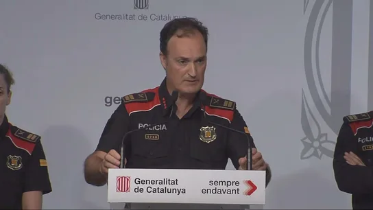Comisario jefe de los Mossos, Eduard Sallent Comisario jefe de los Mossos, Eduard Sallent