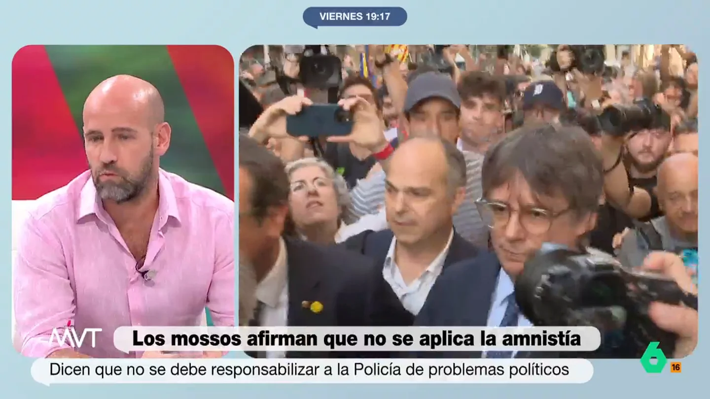 Gonzalo Miró: "Entre independentistas se odian, no se soportan y no se pueden ver" Gonzalo Miró: "Entre independentistas se odian, no se soportan y no se pueden ver"