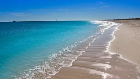 Playa de Pinedo, en la Comunidad Valenciana Playa de Pinedo, en la Comunidad Valenciana