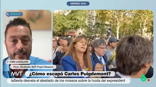 El portavoz de los Mossos se sincera sobre el operativo para capturar a Puigdemont: "Hemos hecho un ridículo espantoso" El portavoz de los Mossos se sincera sobre el operativo para capturar a Puigdemont: "Hemos hecho un ridículo espantoso"