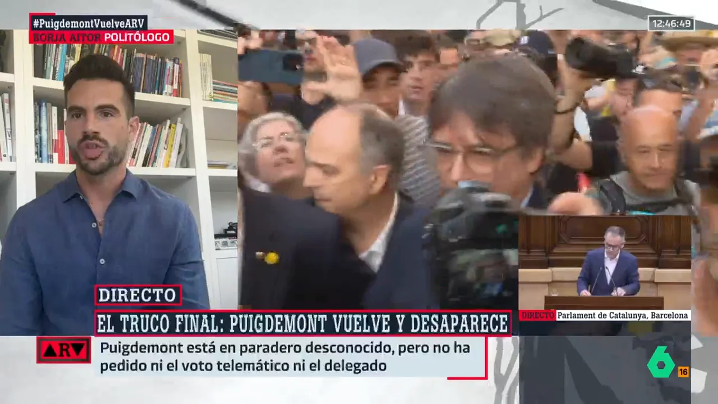 ARV - Borja Aitor, politólogo ARV - Borja Aitor, politólogo