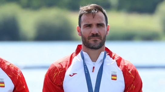 Saúl Craviotto, con la medalla de bronce Saúl Craviotto, con la medalla de bronce