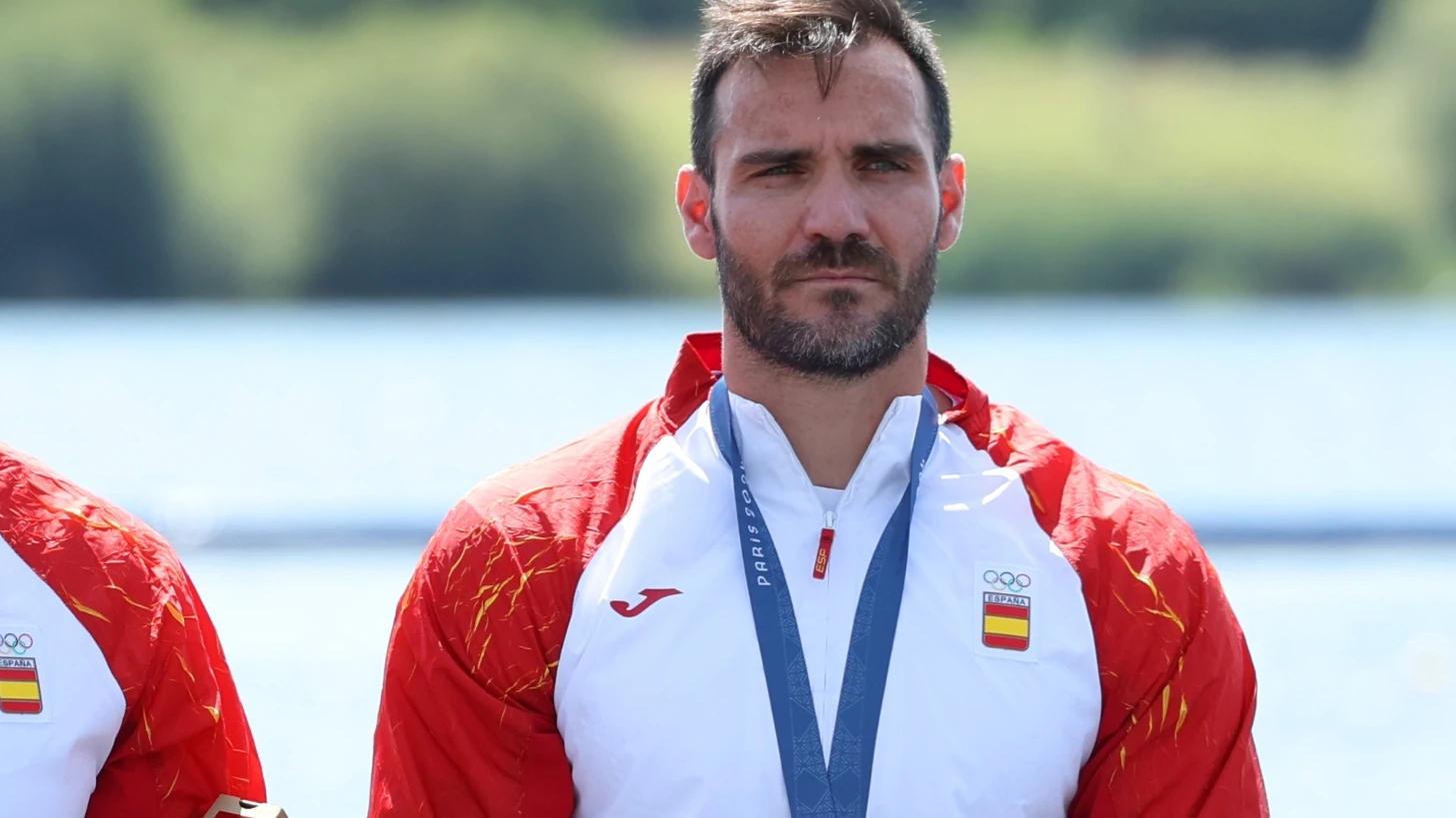 Saúl Craviotto, con la medalla de bronce