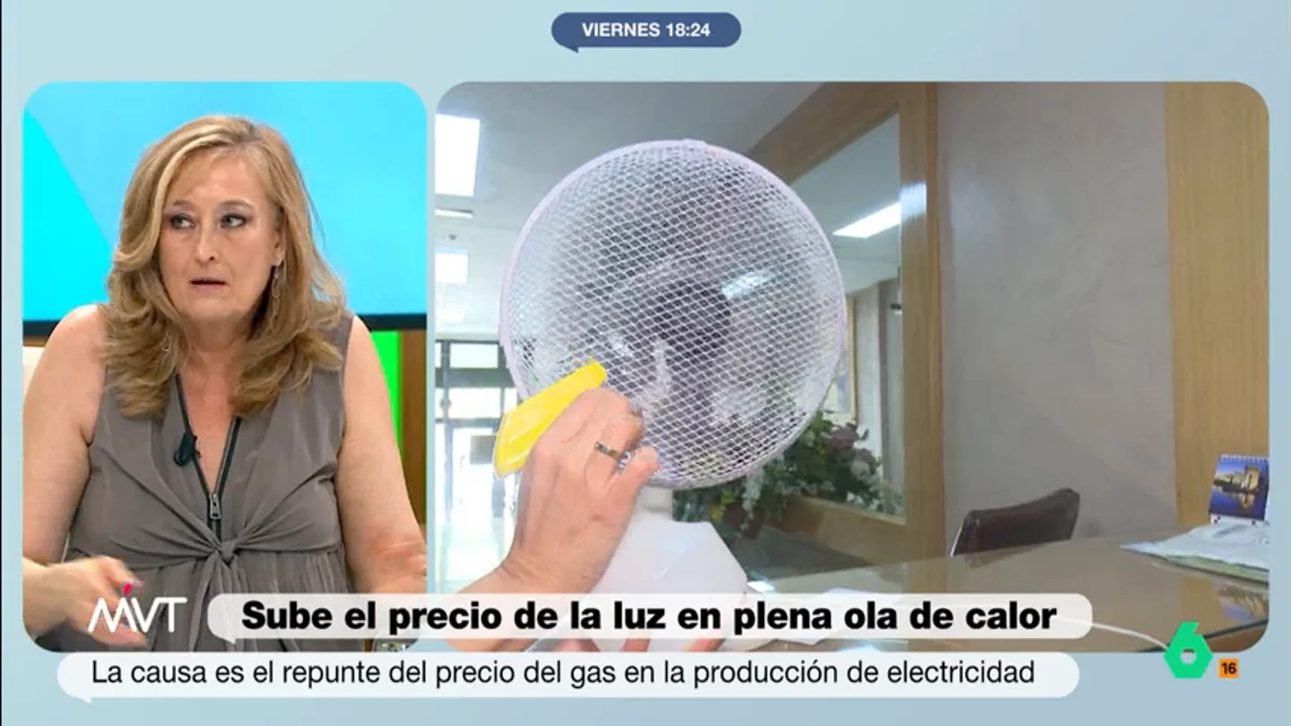 Elisa Beni cuestiona la efectividad de los ventiladores: "¿Hace algo en una habitación a 29 grados? Elisa Beni cuestiona la efectividad de los ventiladores: "¿Hace algo en una habitación a 29 grados?