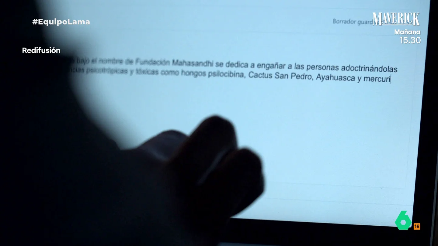 Equipo de Investigación localiza a una víctima del falso Lama de Murcia: "He vivido 15 años bajo sus estrictas normas" El hombre, que prefiere vivir en el anonimato, accedió a hablar con Equipo de Investigación en este programa de 2024 para denunciar las consecuencias de ser seguidor del falso lama de Murcia: "Me han timado, engañado y estafado".