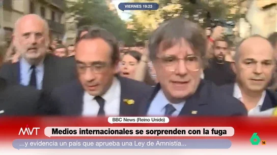 El jefe de información de la BBC, muy crítico con España por la persecución a Puigdemont El jefe de información de la BBC, muy crítico con España por la persecución a Puigdemont