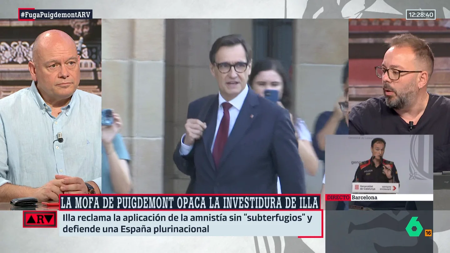 ARV- Maestre reflexiona sobre el acuerdo ERC-PSC: "El Gobierno de Illa nace con un hándicap" ARV- Maestre reflexiona sobre el acuerdo ERC-PSC: "El Gobierno de Illa nace con un hándicap"