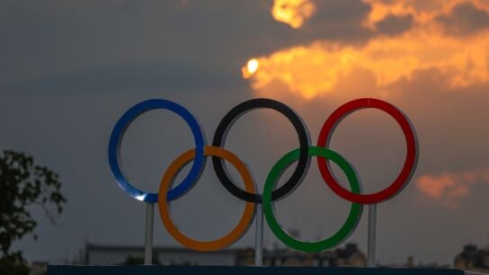 Los aros ol&iacute;mpicos