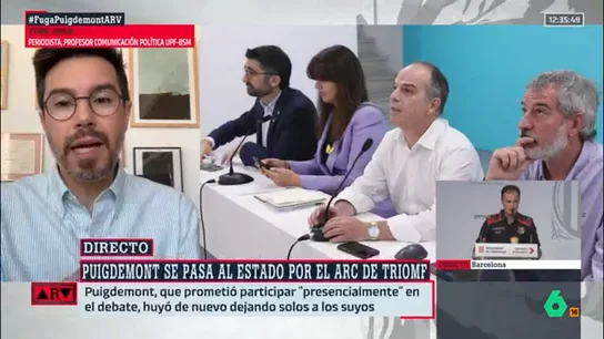 ARV- Toni Aira desvela las dudas internas que hay en Junts: "Hay debate sobre cómo seguir y hasta dónde seguir con el PSOE" ARV- Toni Aira desvela las dudas internas que hay en Junts: "Hay debate sobre cómo seguir y hasta dónde seguir con el PSOE"