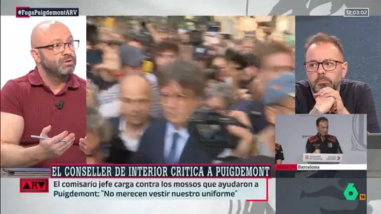 ARV-Rafa López señala que Puigdemont ya "no tiene influencia" en la política catalana: "La sociedad está cansada" ARV-Rafa López señala que Puigdemont ya "no tiene influencia" en la política catalana: "La sociedad está cansada"