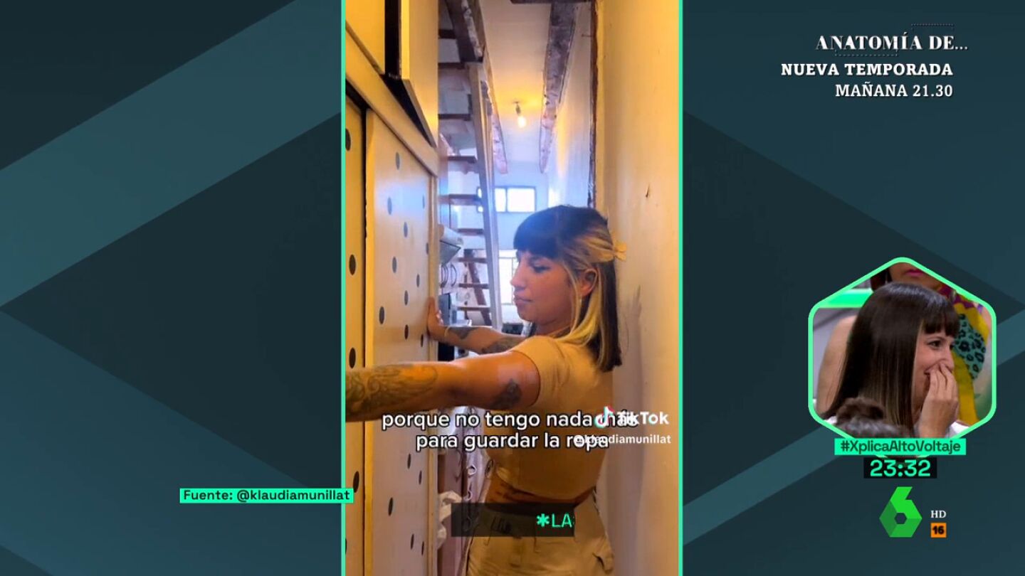 15 metros cuadrados por 500 euros: as&iacute; es la buhardilla en la que una joven vive de alquiler en Madrid