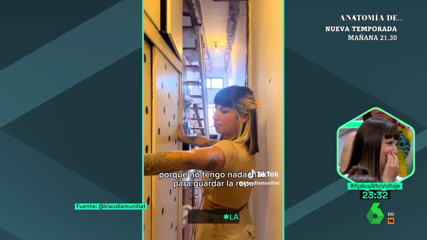 15 metros cuadrados por 500 euros: así es la buhardilla en la que una joven vive de alquiler en Madrid 15 metros cuadrados por 500 euros: así es la buhardilla en la que una joven vive de alquiler en Madrid