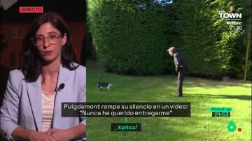 Beatriz Ríos explica la importancia del gato que aparece en las imágenes de Puigdemont en Waterloo