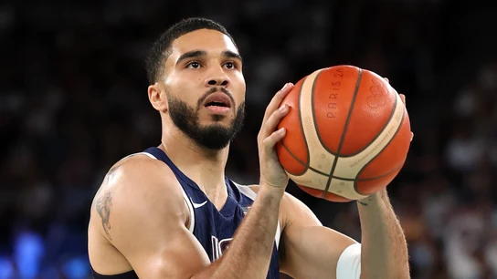 Jayson Tatum, con el Team USA Jayson Tatum, con el Team USA