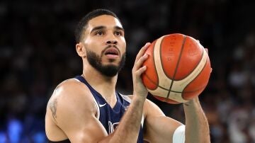 Jayson Tatum, con el Team USA