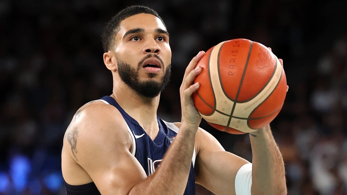 Jayson Tatum, con el Team USA