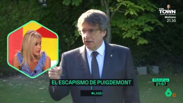 Afra Blanco asegura que Puigdemont no sabe perder 