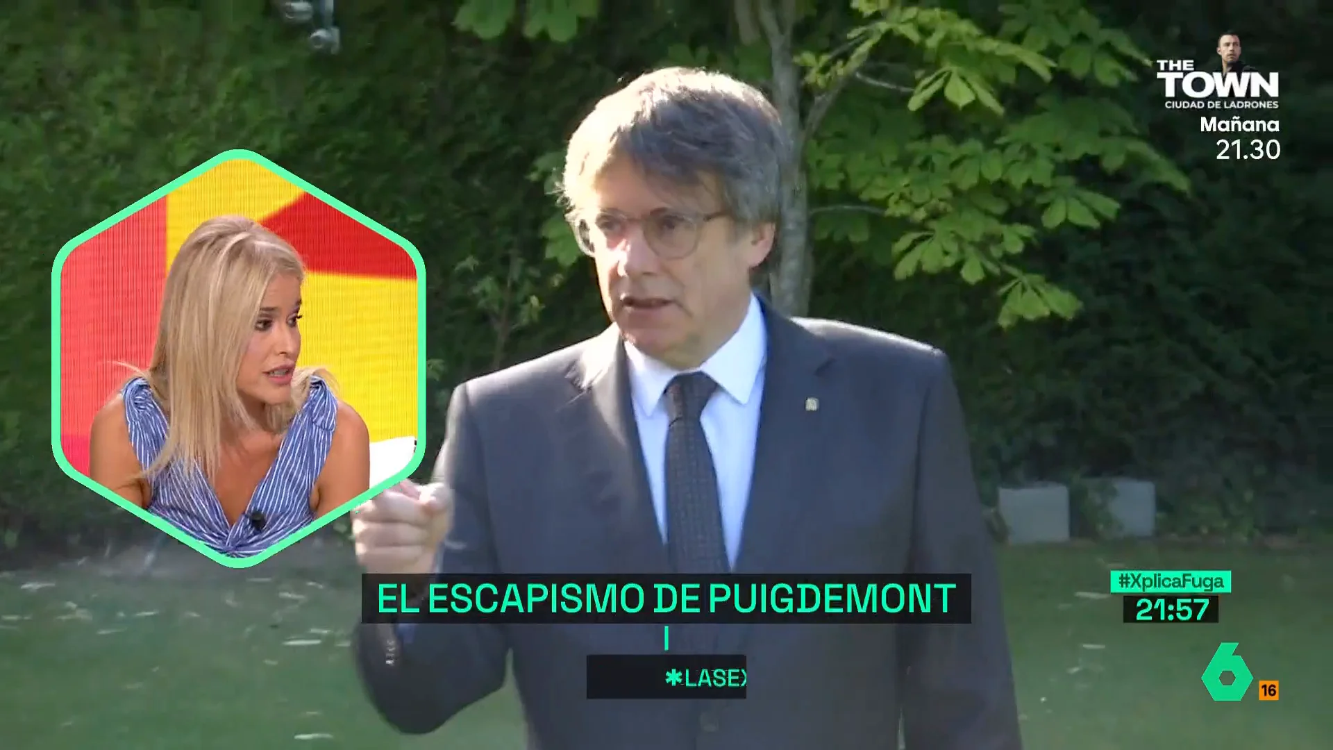 Afra Blanco asegura que Puigdemont no sabe perder