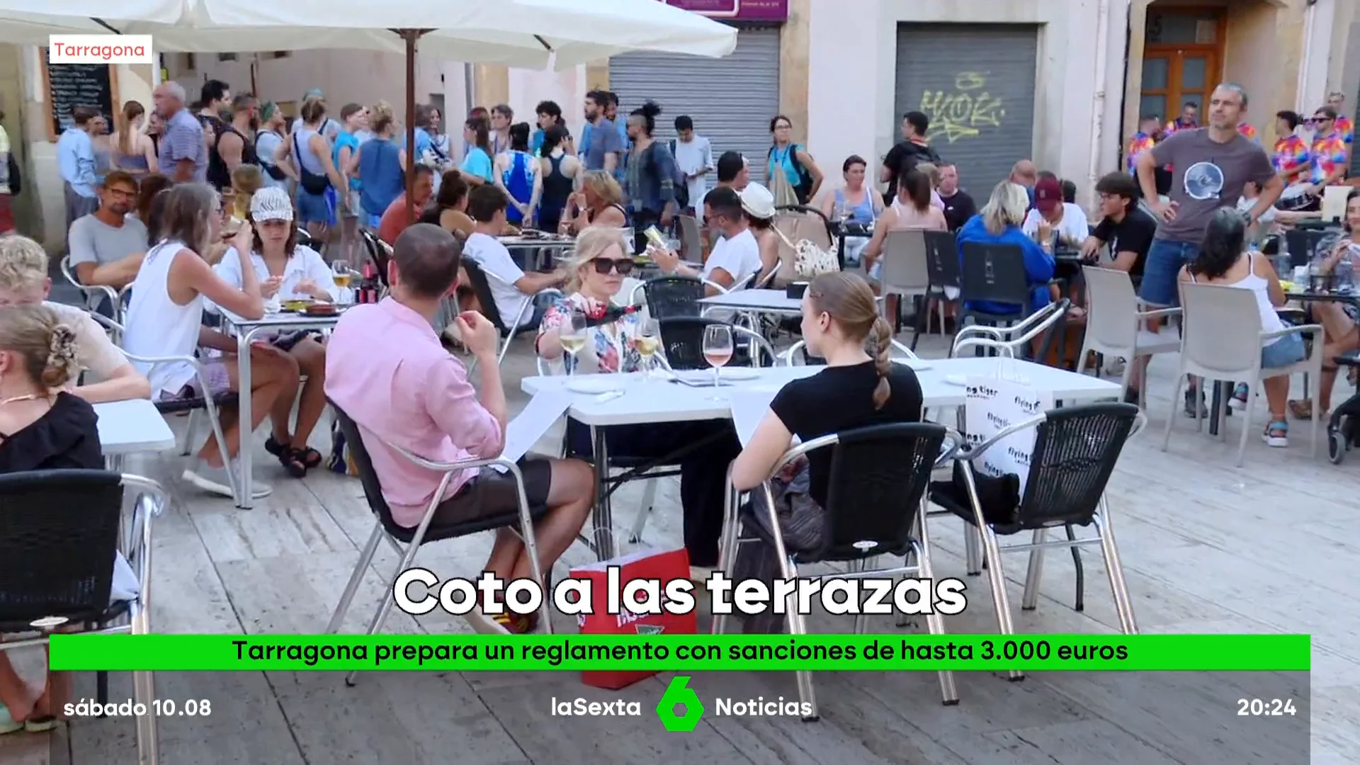 Multas para quienes no cumplan con la nueva ordenanza de terrazas en Tarragona