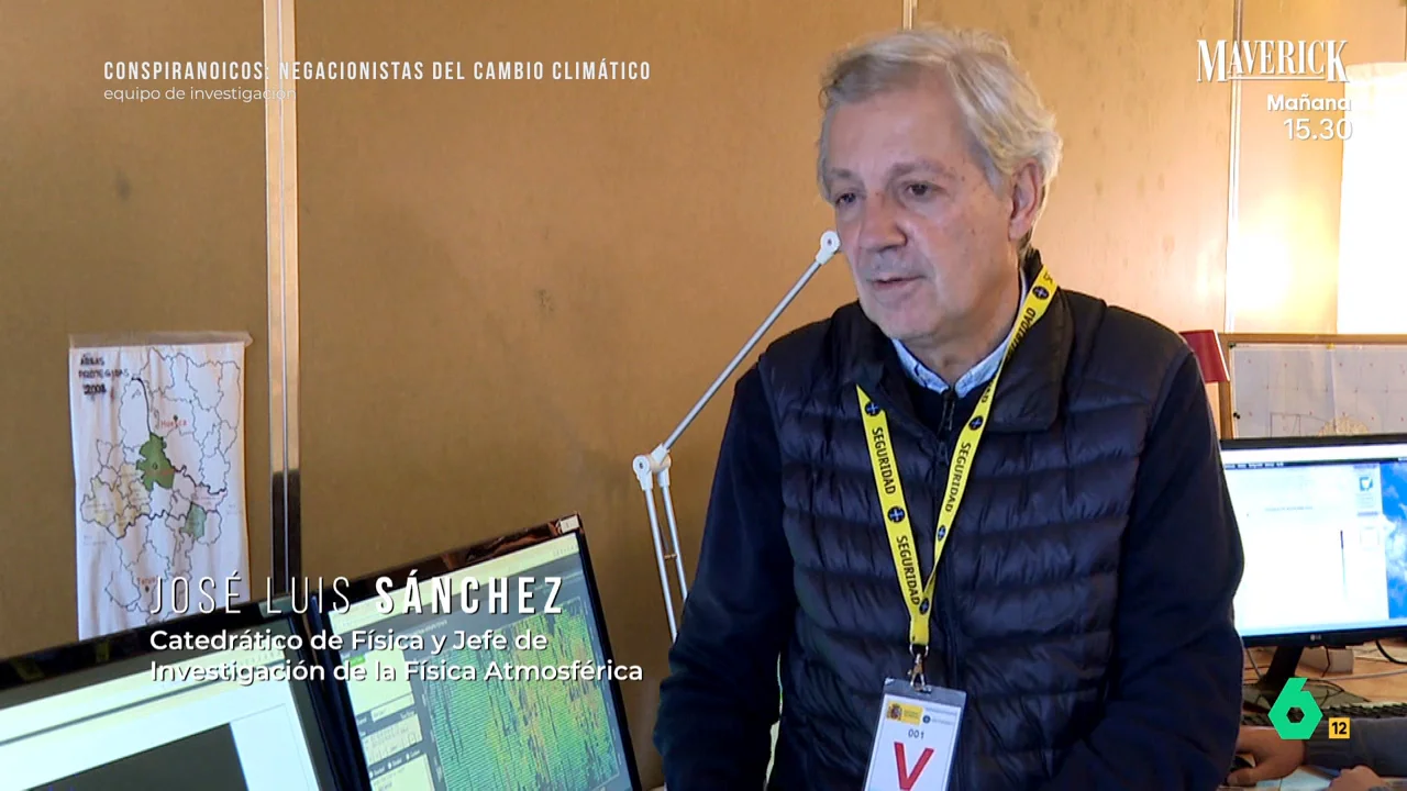 Equipo de Investigación, en 2024, pudo charlar José Luis Álvarez, el mayor experto en el estudio de las nubes de Europa. El científico desmontó algunas de las teorías más repetidas por los negacionistas del cambio climático.