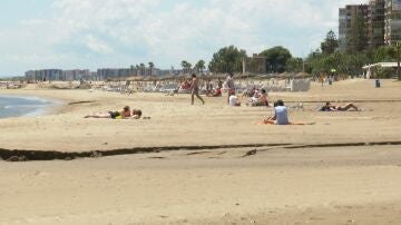 Imagen de archivo de una playa de Benicàssim