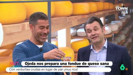 Pablo Ojeda explica cómo hacer una fondue más sana Pablo Ojeda explica cómo hacer una fondue más sana