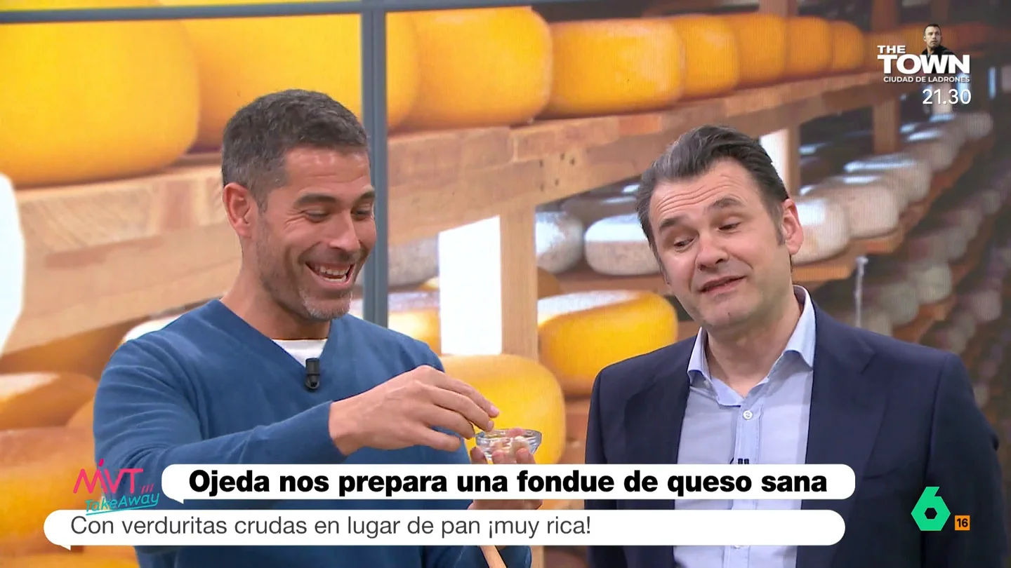 Pablo Ojeda explica cómo hacer una fondue más sana Pablo Ojeda explica cómo hacer una fondue más sana