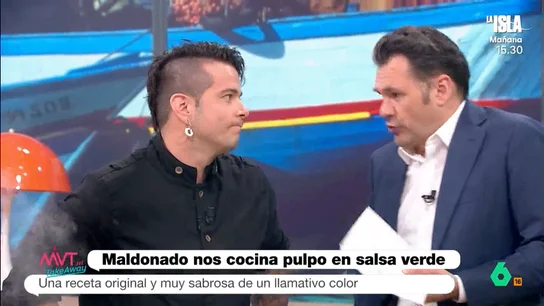 Carlos Maldonado sorprende con una nueva receta de pulpo en salsa verde Carlos Maldonado sorprende con una nueva receta de pulpo en salsa verde