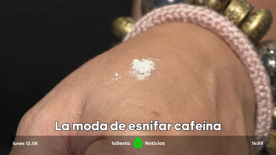 moda esnifar cafeína moda esnifar cafeína