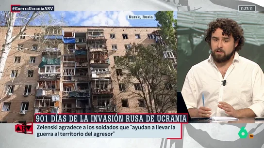 ARV- Blas Moreno reflexiona sobre el ataque de Ucrania en territorio ruso: "Ha sido una sorpresa para todo el mundo" ARV- Blas Moreno reflexiona sobre el ataque de Ucrania en territorio ruso: "Ha sido una sorpresa para todo el mundo"