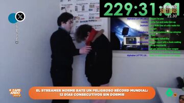 Un joven streamer bate un peligroso récord mundial: pasa más de 264 horas despierto