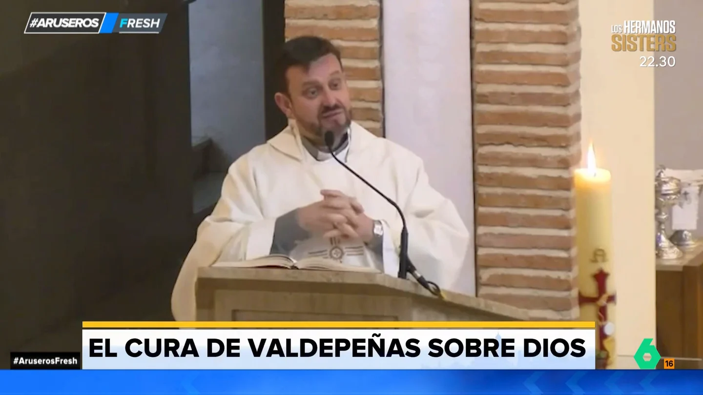 "Hay una palabra más fea que no voy a decir, que me sacan en laSexta": el cura de Valdepeñas, sobre los 'follamigos' y Aruser@s "Hay una palabra más fea que no voy a decir, que me sacan en laSexta": el cura de Valdepeñas, sobre los 'follamigos' y Aruser@s