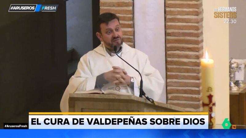 "Hay una palabra más fea que no voy a decir, que me sacan en laSexta": el cura de Valdepeñas, sobre los 'follamigos' y Aruser@s 