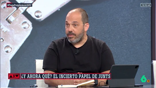 El periodista Dani Guillem revela la "decepción" que hay en Junts por la actuación de Puigdemont: "Hay quienes se plantean abandonar el partido" El periodista Dani Guillem revela la "decepción" que hay en Junts por la actuación de Puigdemont: "Hay quienes se plantean abandonar el partido"