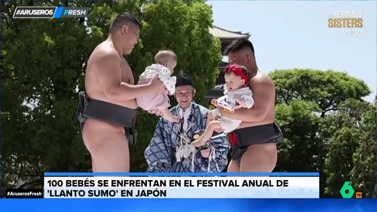 100 bebés se enfrentan en la competición 'Llanto Sumo' en Japón: así suena este peculiar y atronador evento 100 bebés se enfrentan en la competición 'Llanto Sumo' en Japón: así suena este peculiar y atronador evento