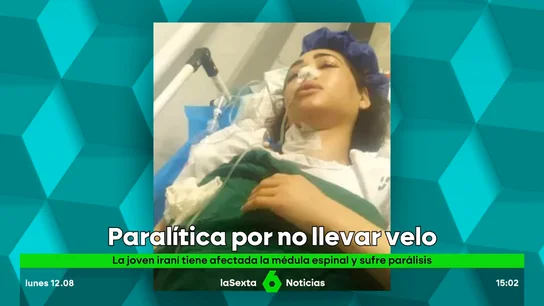 Disparan y dejan paralítica a una mujer iraní por no llevar velo Disparan y dejan paralítica a una mujer iraní por no llevar velo