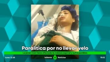 Disparan y dejan paralítica a una mujer iraní por no llevar velo