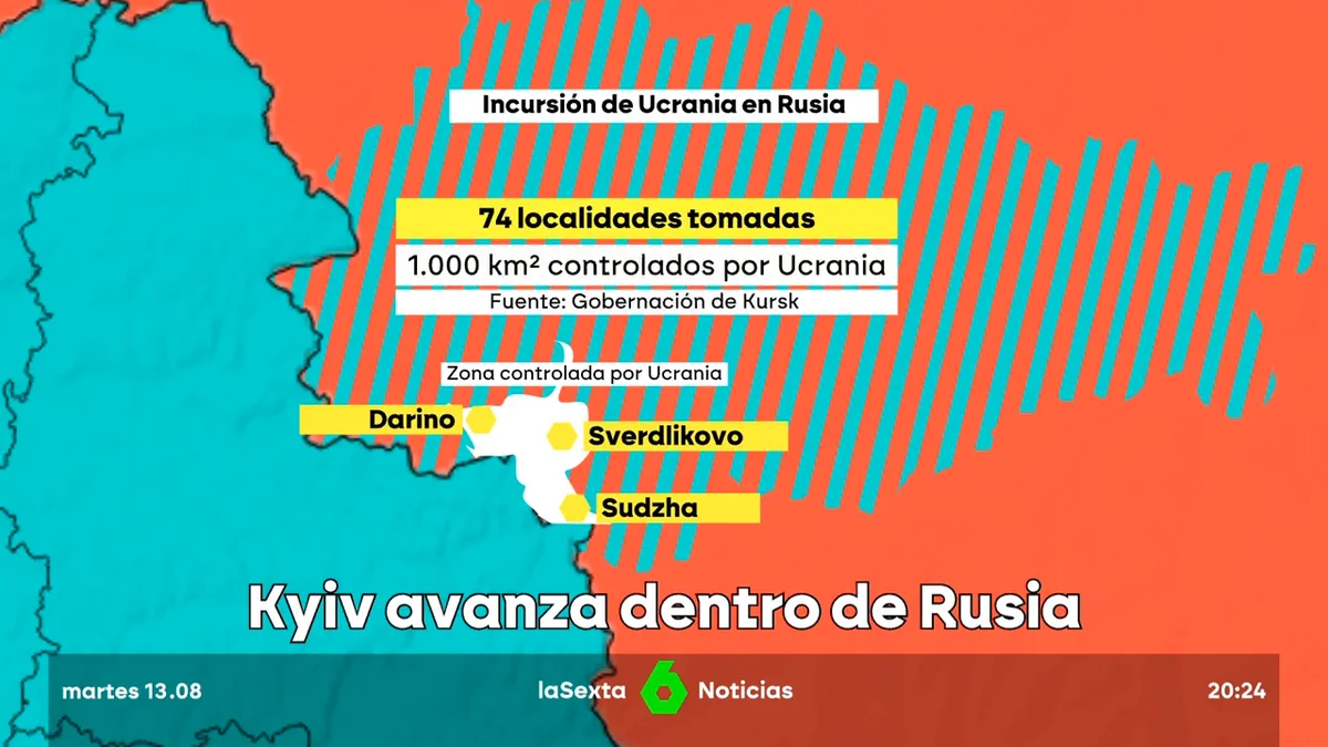 How the Ukrainian advance on Kursk is marking a turning point against the Russian invasion How the Ukrainian advance on Kursk is marking a turning point against the Russian invasion