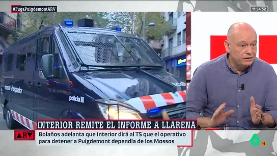 Gabi Sanz analiza la nueva fuga de Puigdemont: "Políticamente es rentable poner el foco en los Mossos" Gabi Sanz analiza la nueva fuga de Puigdemont: "Políticamente es rentable poner el foco en los Mossos"