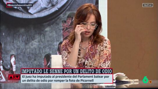 Elizabeth Duval: "Vox ha contado con la complicidad del PP para derogar la Ley de Memoria Hist&oacute;rica" 