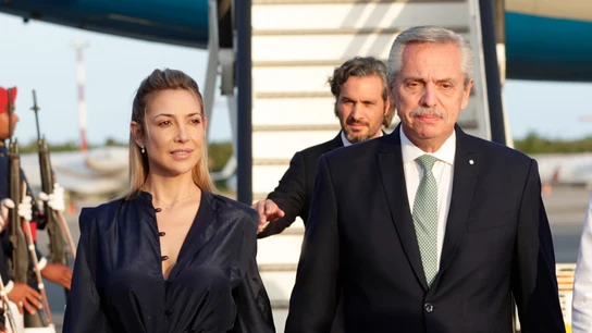 Fabiola Yáñez, junto a Alberto Fernández durante su etapa como primera dama de Argentina Fabiola Yáñez, junto a Alberto Fernández durante su etapa como primera dama de Argentina