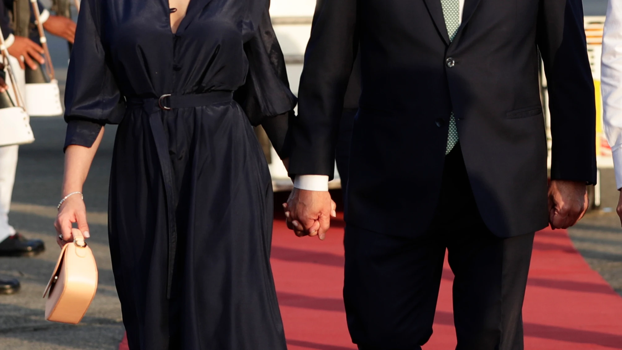 Fabiola Yáñez, junto a Alberto Fernández durante su etapa como primera dama de Argentina